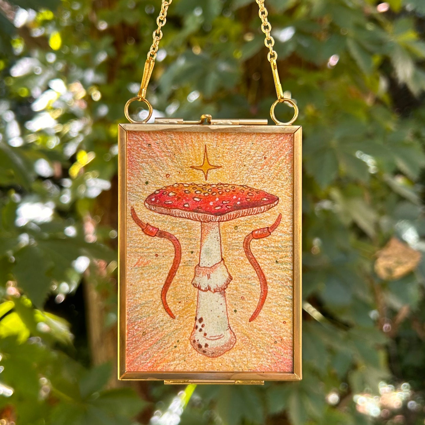 ORIGINAL ART-Amanita Worm