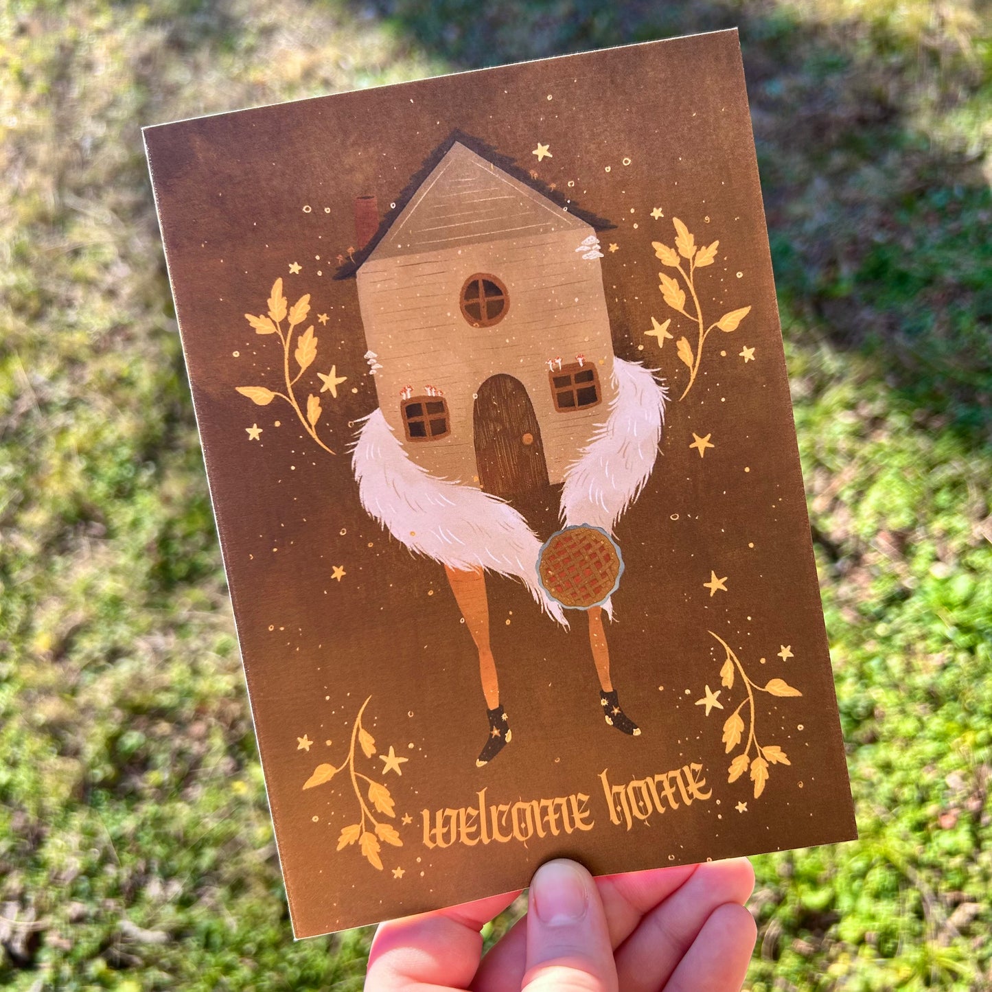 Baba Yaga Housewarming/Welcome Home Card