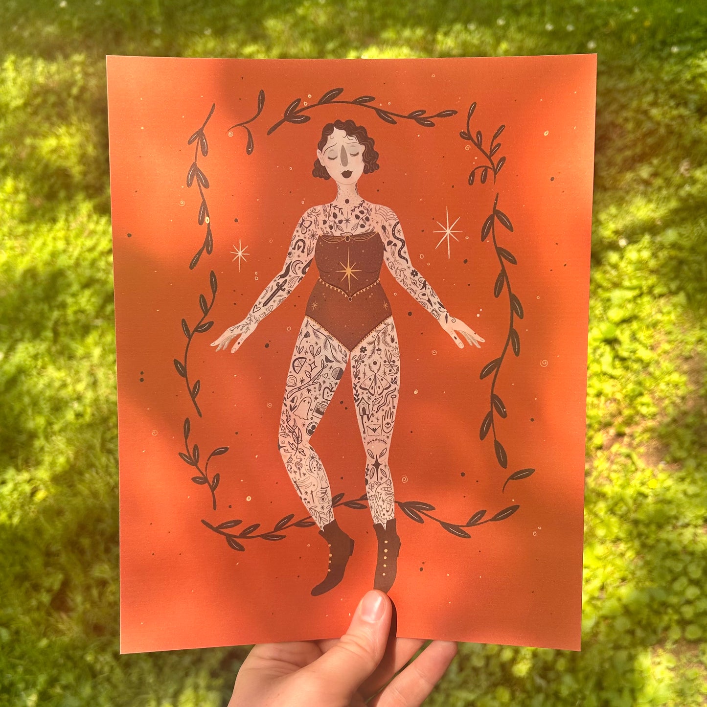 Painted Lady Print
