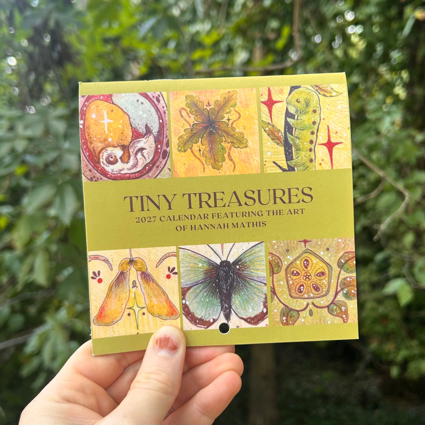 Tiny Treasures 2027 Mini Calendar