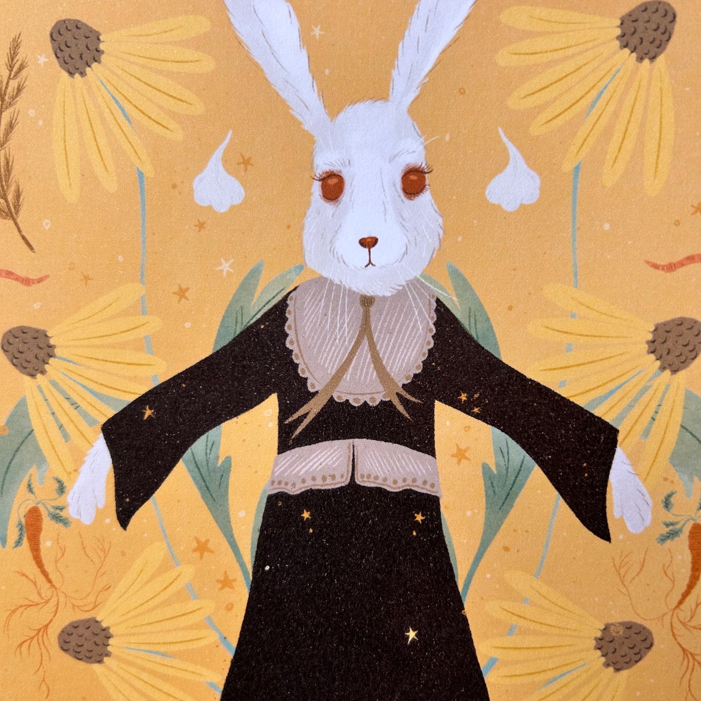 Salem Bunny Print