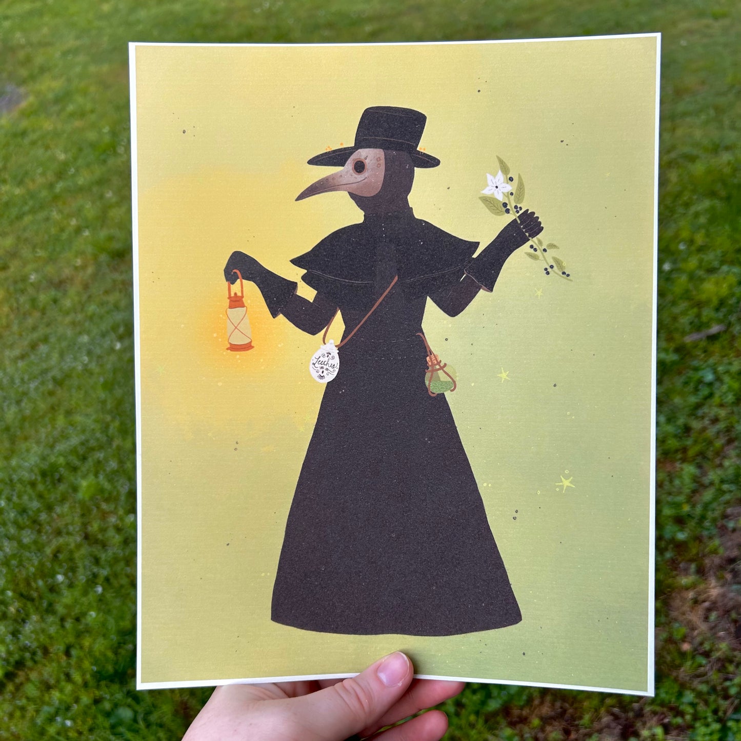 Plague Doctor Print