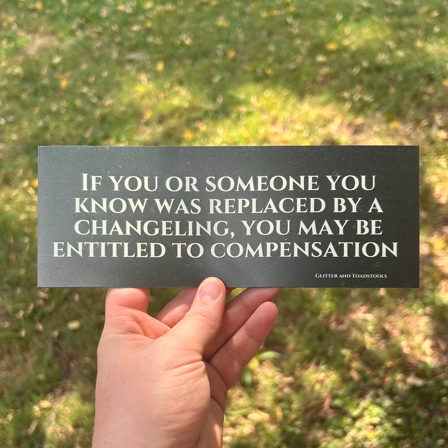 Changeling Bumper Magnet