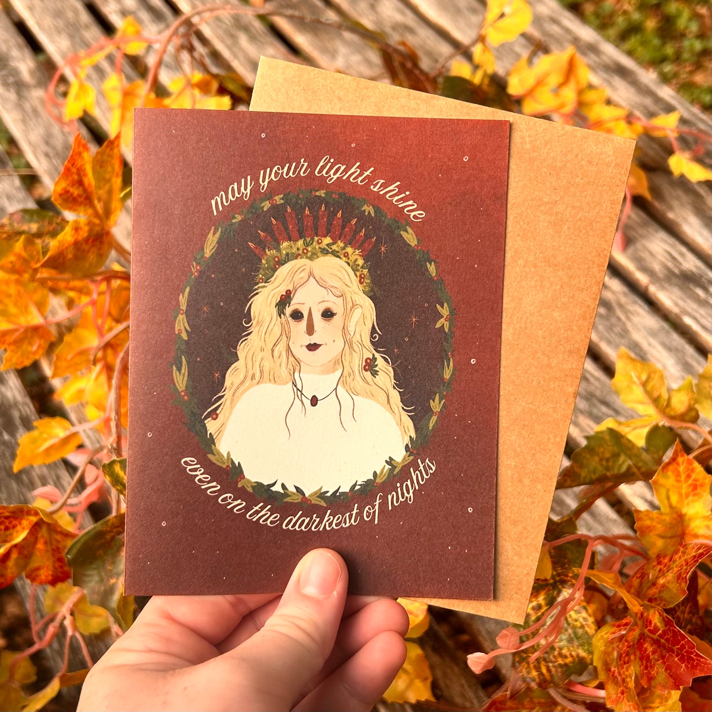 Candlemas Holiday Card