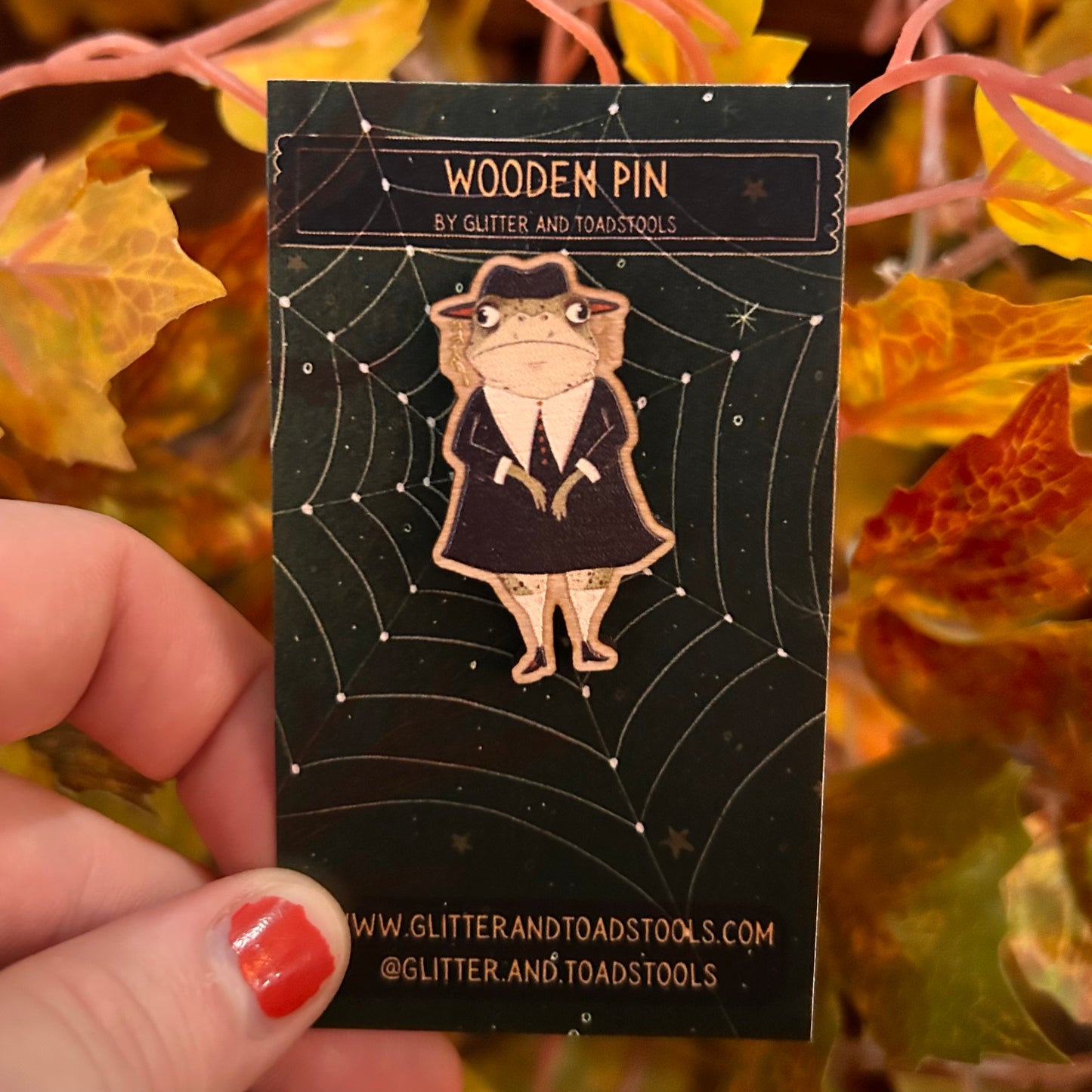Salem Toad Pin