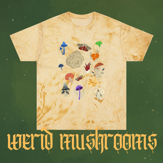Weird Mushrooms Color Blast T-Shirt