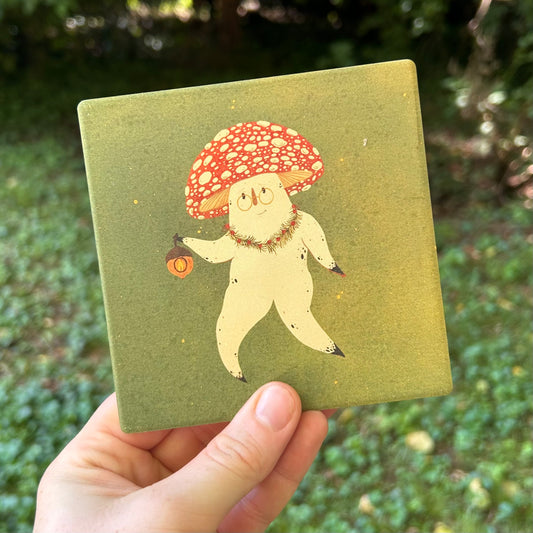Mushroom Traveler Coaster