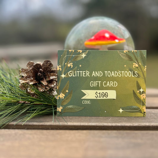 Glitter and Toadstools Giftcard