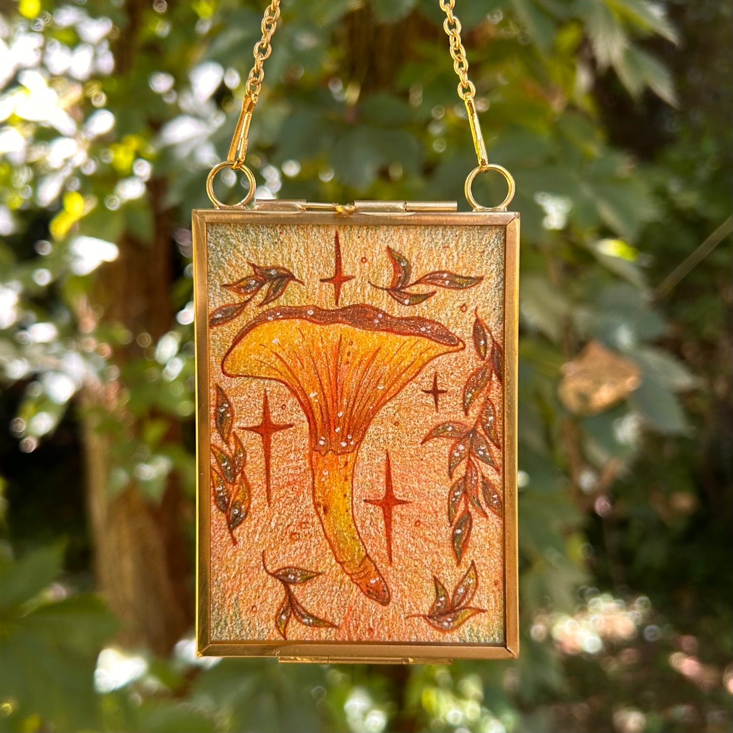ORIGINAL ART-Chanterelle