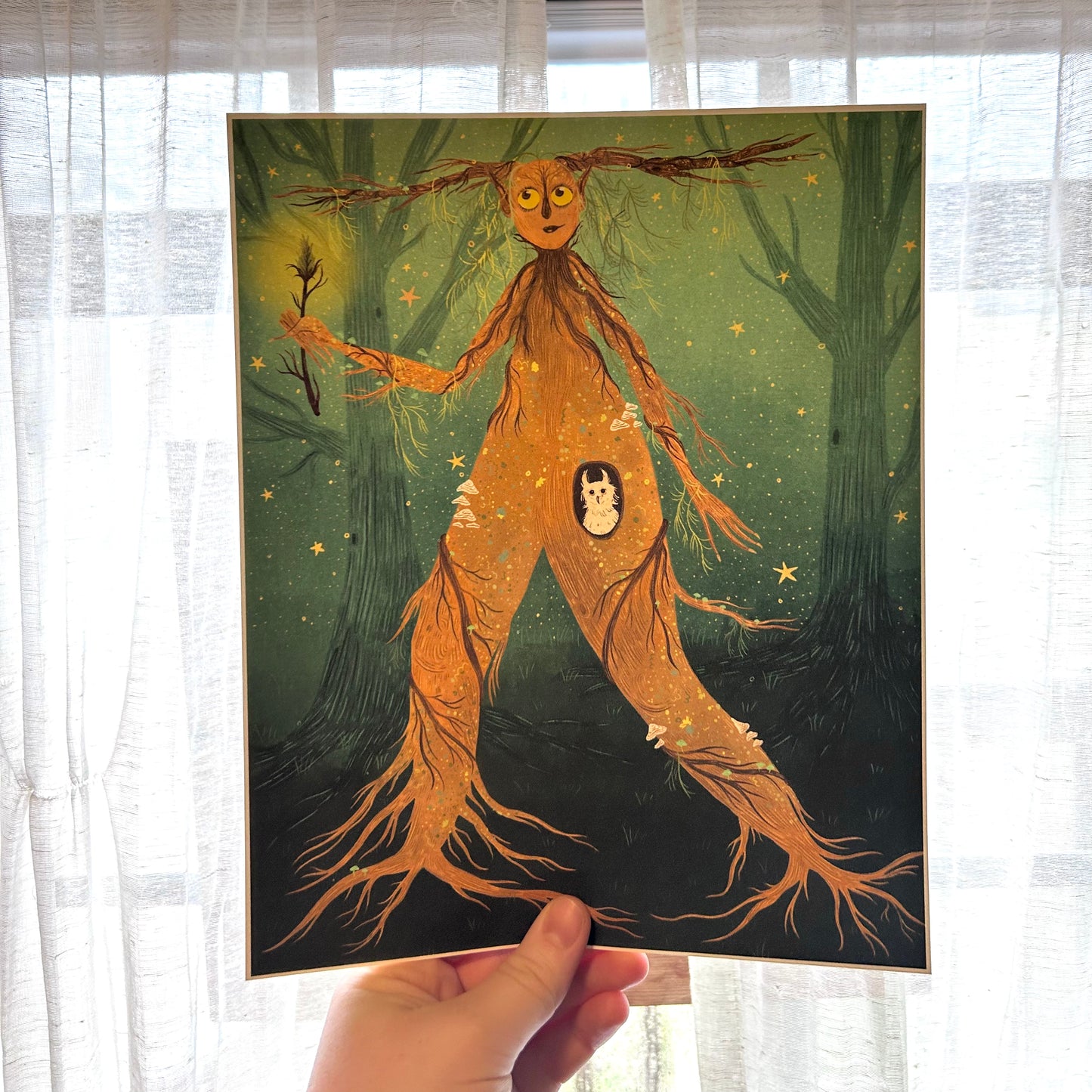 Dryad Tree Spirit Print