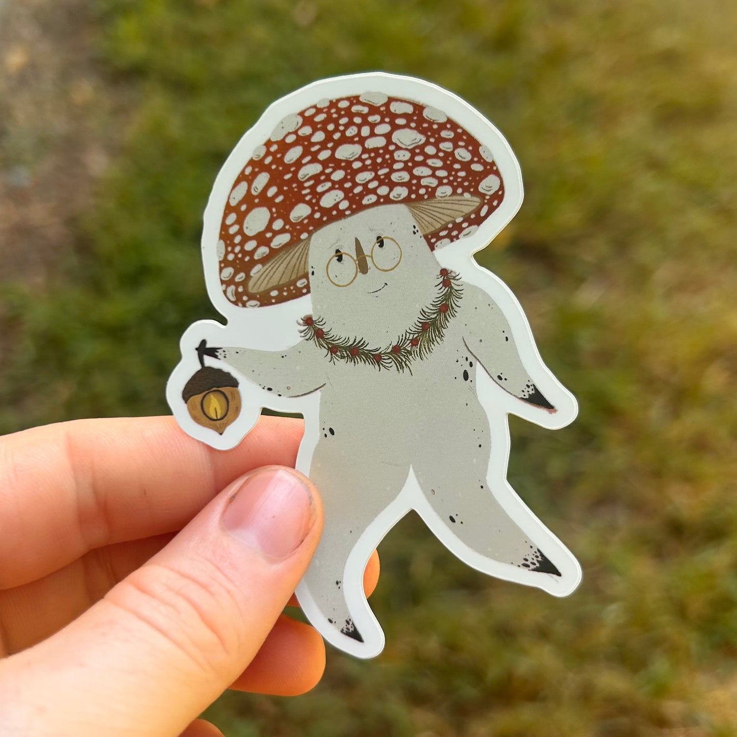 Mushroom Wanderer Sticker