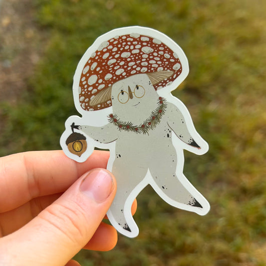 Mushroom Wanderer Sticker