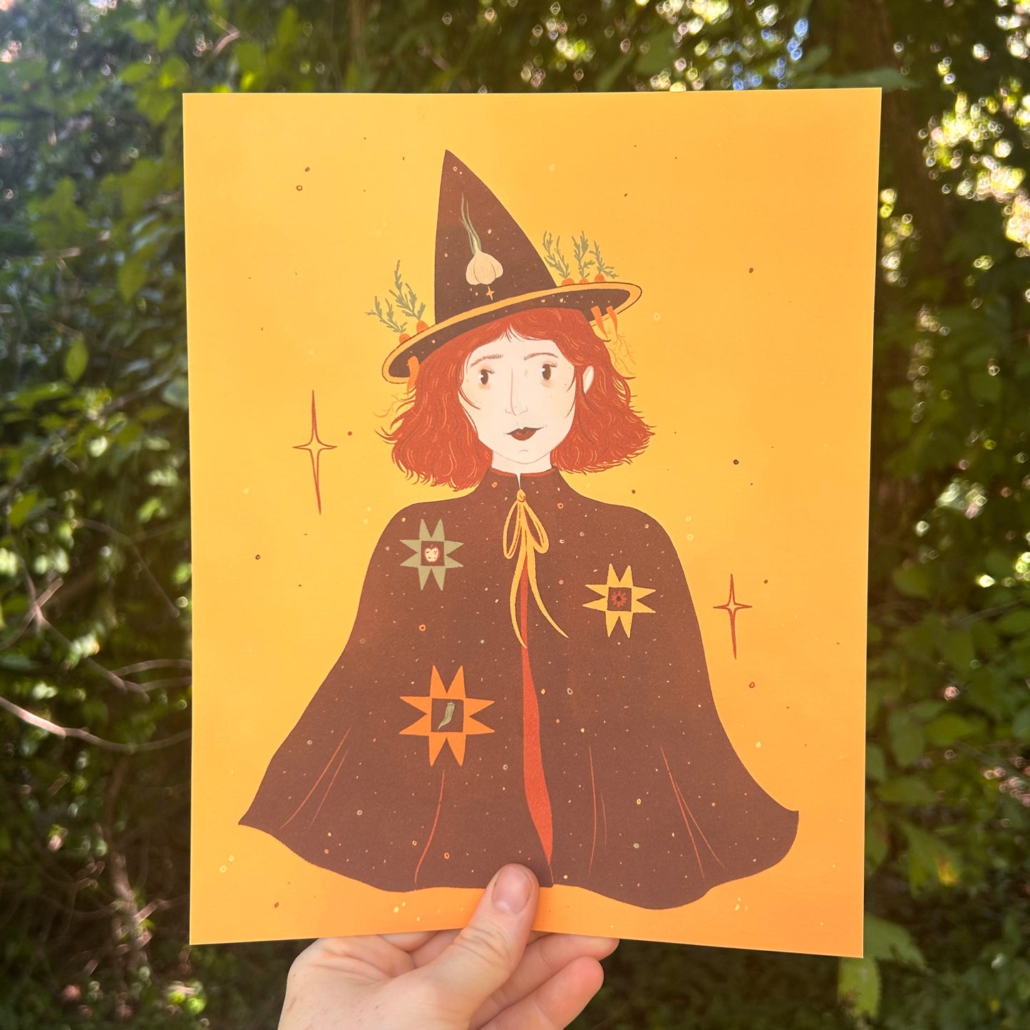 Kitchen Witch Print