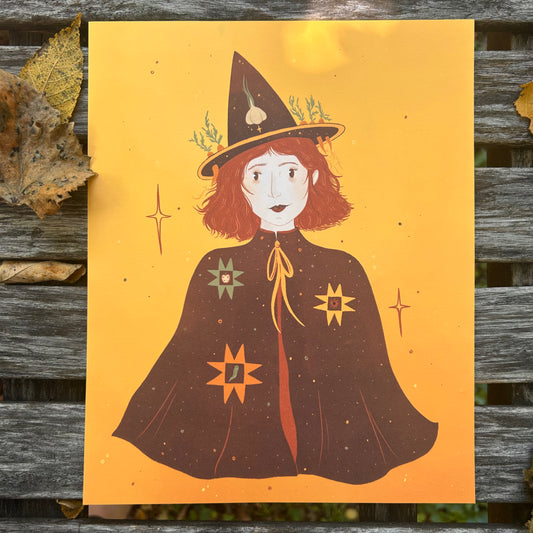 Kitchen Witch Print