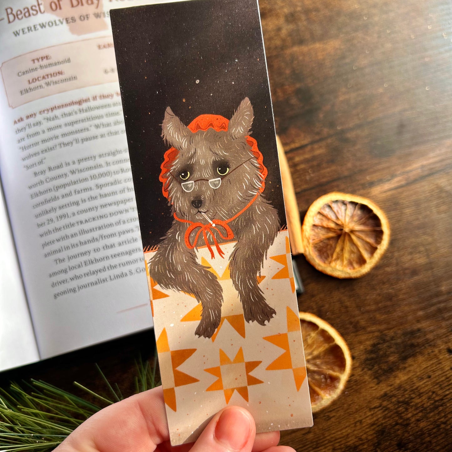 Grandma Wolf Bookmark