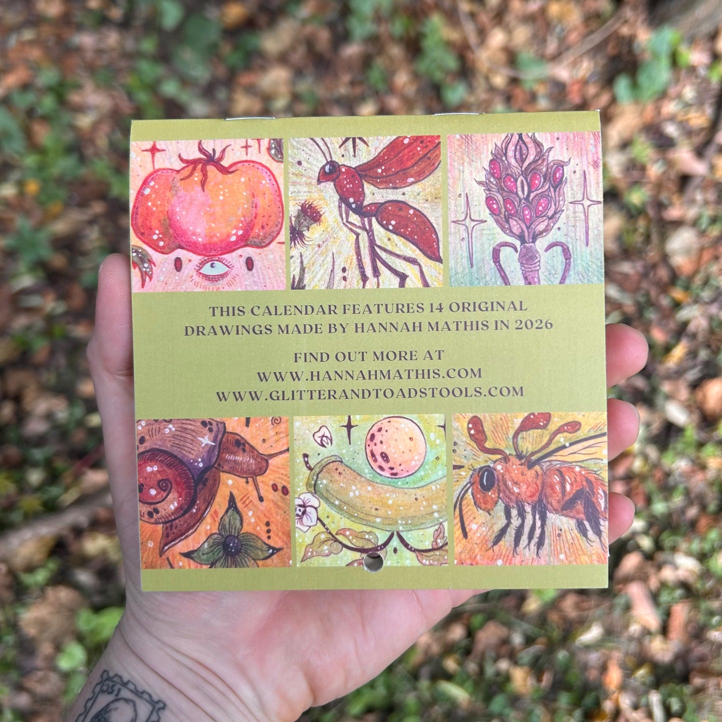 Tiny Treasures 2027 Mini Calendar