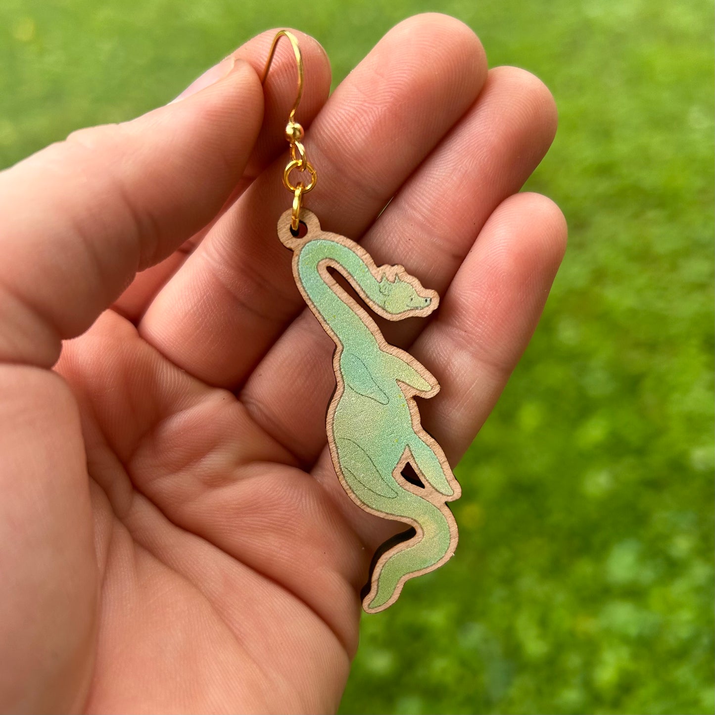Peaceful Nessie Earrings