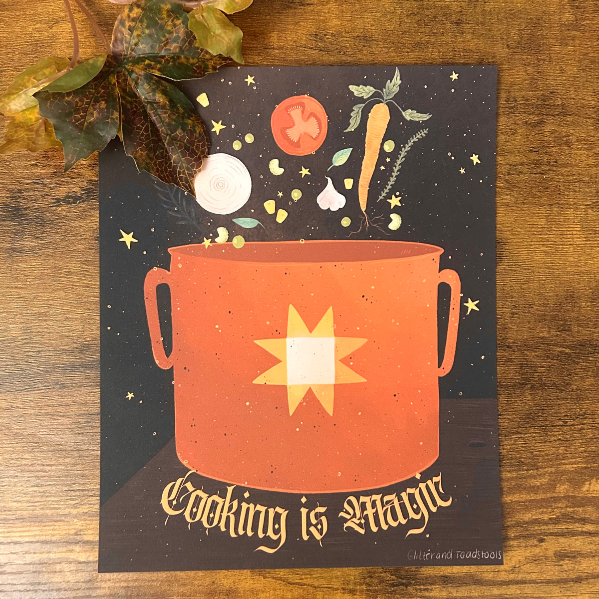 Cooking is Magic Print