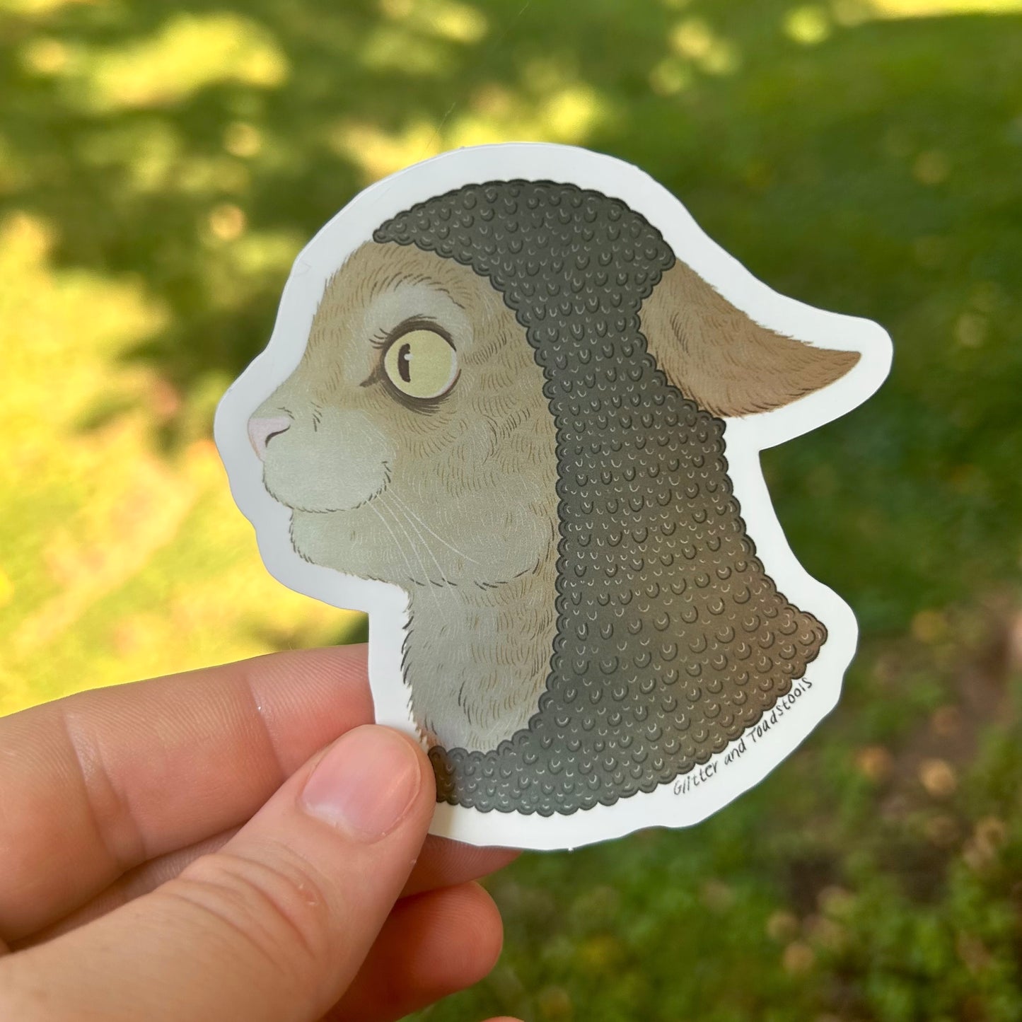 Feline Knight Sticker