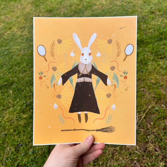 Salem Bunny Print