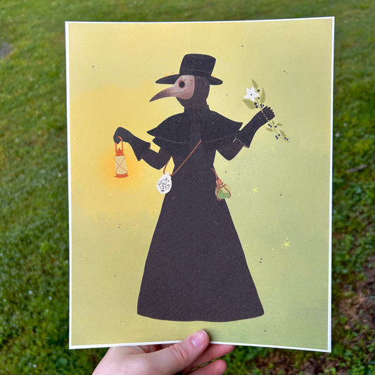 Plague Doctor Print