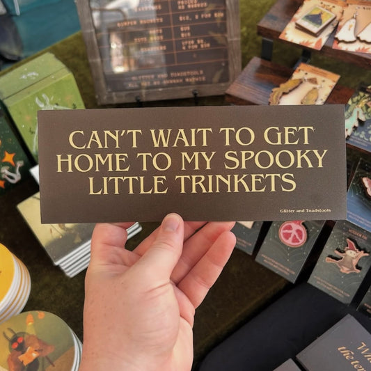 Spooky Trinkets Bumper Magnet