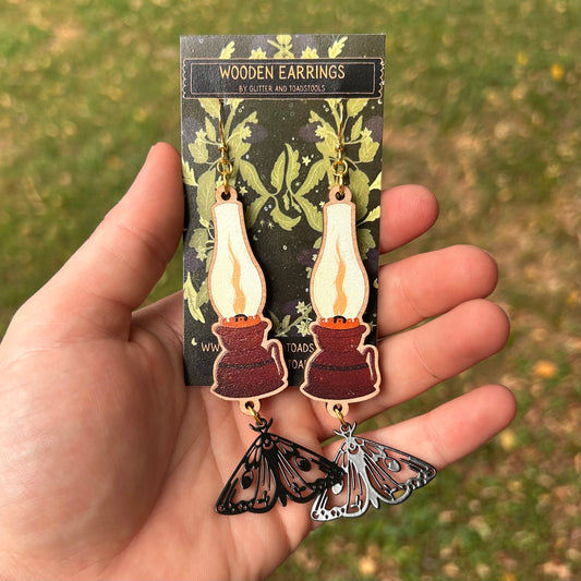 Moth to a Flame Earrings