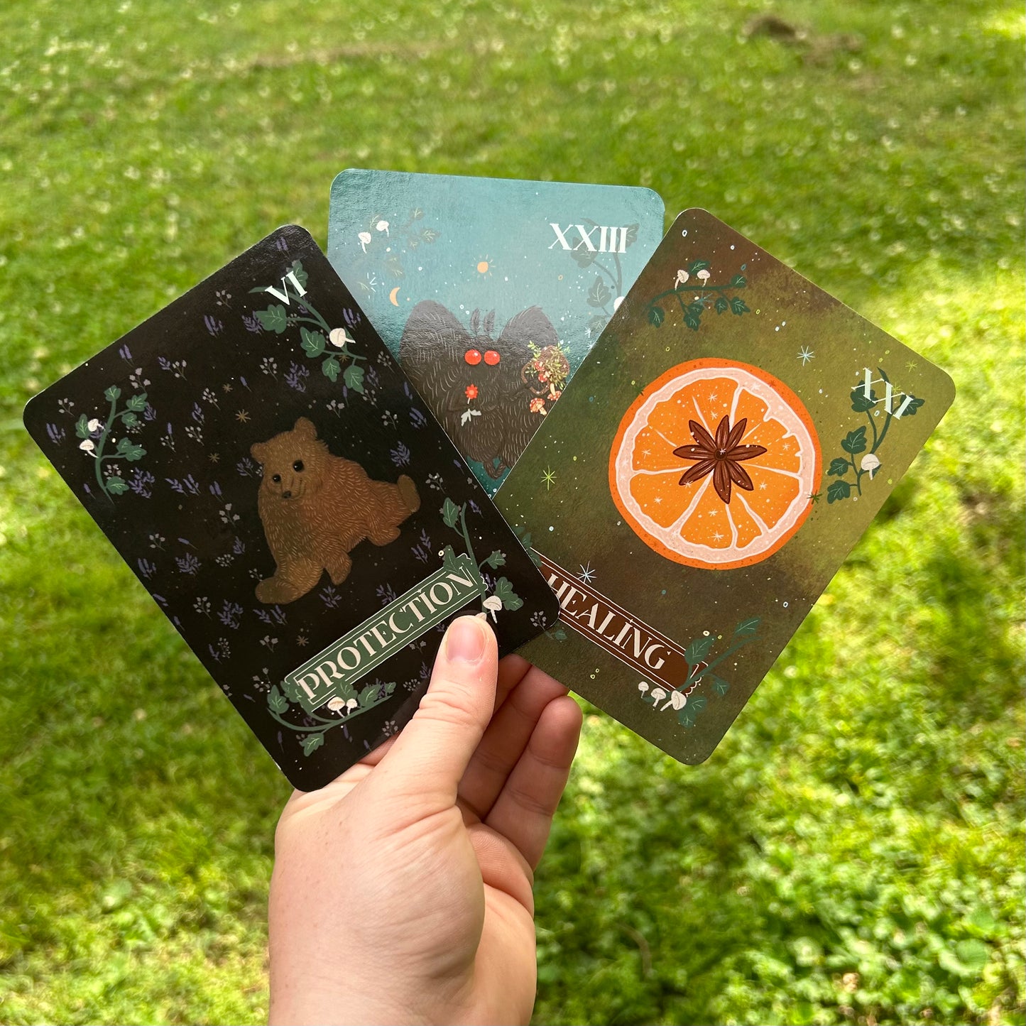 Fauna, Fungi, and Folklore Oracle Deck