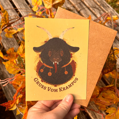Gruss Vom Krampus Holiday Card