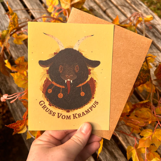 Gruss Vom Krampus Holiday Card