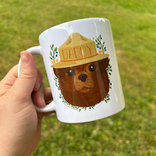 Smoky Daddy Bear Mug