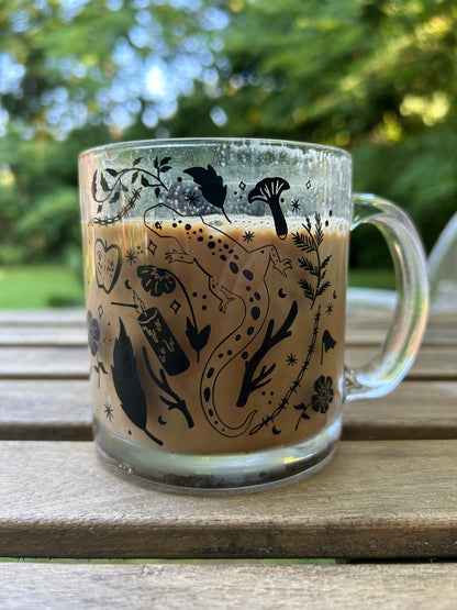 Backwoods Glass Coffee Mug