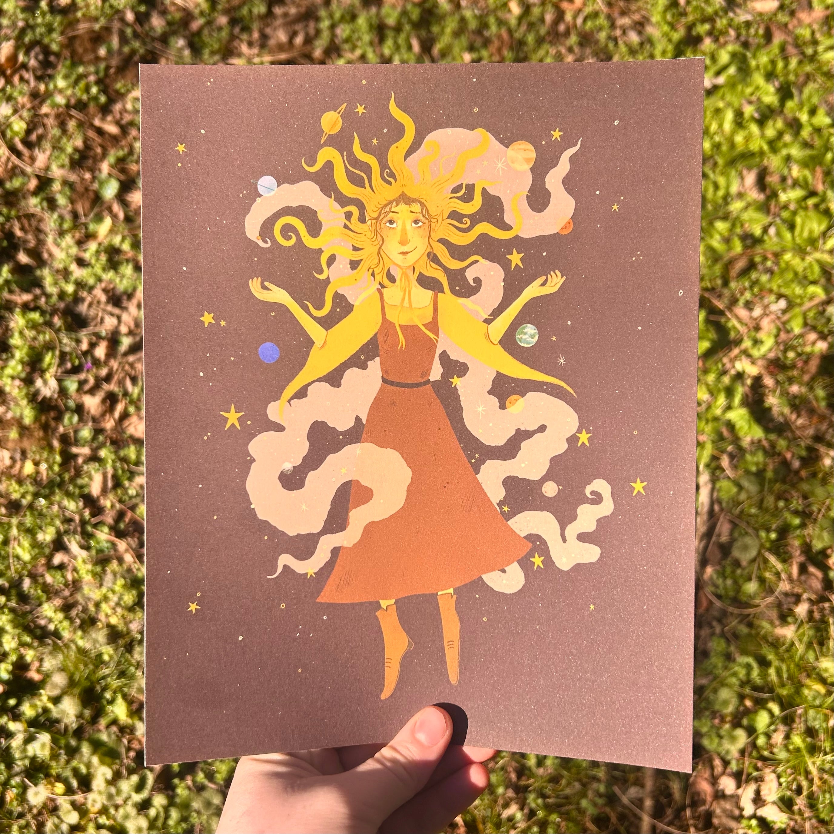 Sun Print – Glitterandtoadstools