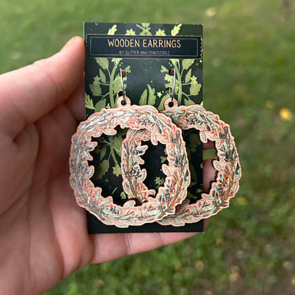 Mushroom Wreathe Earrings