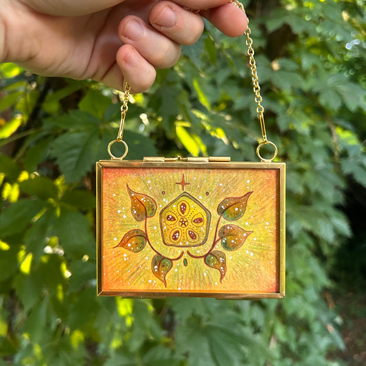 ORIGINAL ART-Cosmic Okra