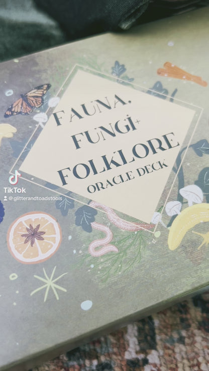 Fauna, Fungi, and Folklore Oracle Deck